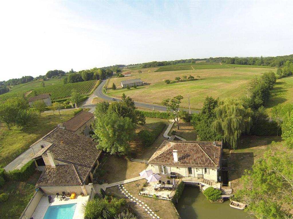 Moulin Notre Dame Hotel Saint-Genès-de-Castillon Екстериор снимка