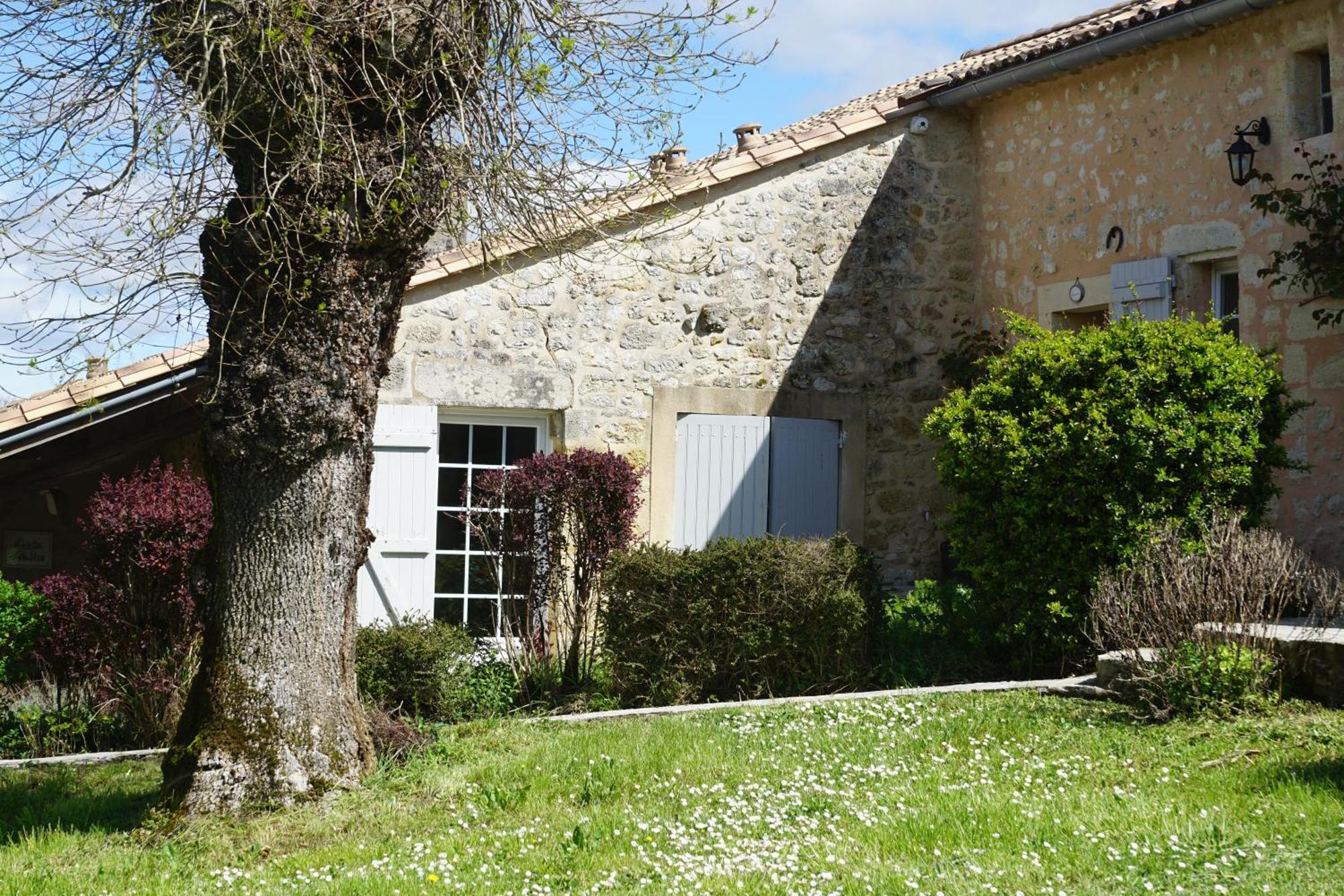 Moulin Notre Dame Hotel Saint-Genès-de-Castillon Екстериор снимка